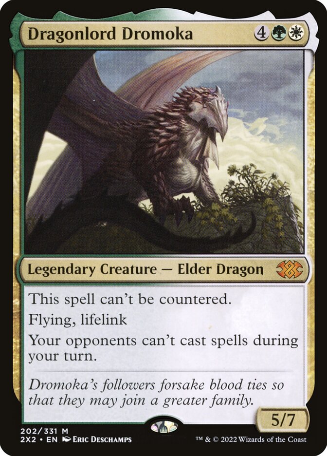 Dragonlord Dromoka — Double Masters 2022 202/579