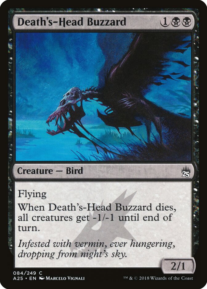 Death's-Head Buzzard — Masters 25 84/249