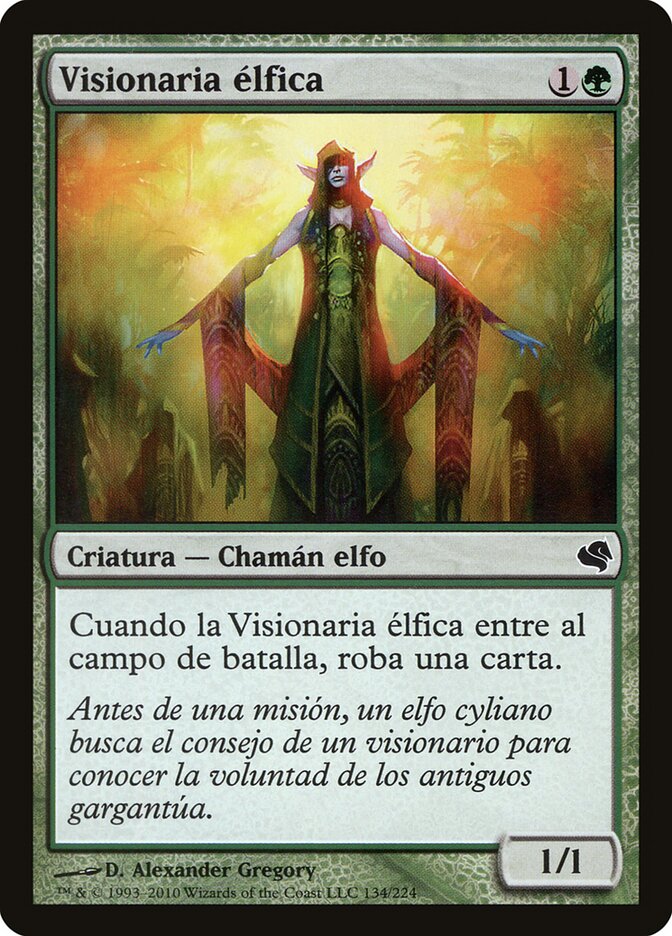 Elvish Visionary — Salvat 2011 134/224