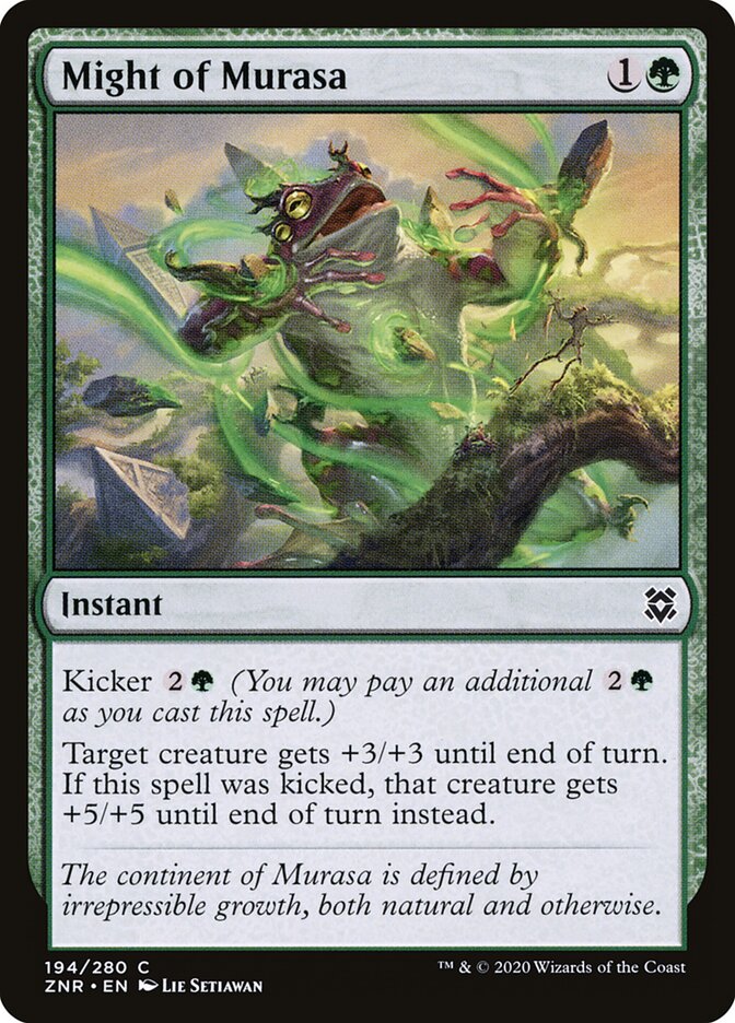 Might of Murasa — Zendikar Rising 194/406