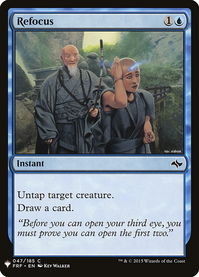 Refocus — The List FRF-47/5581