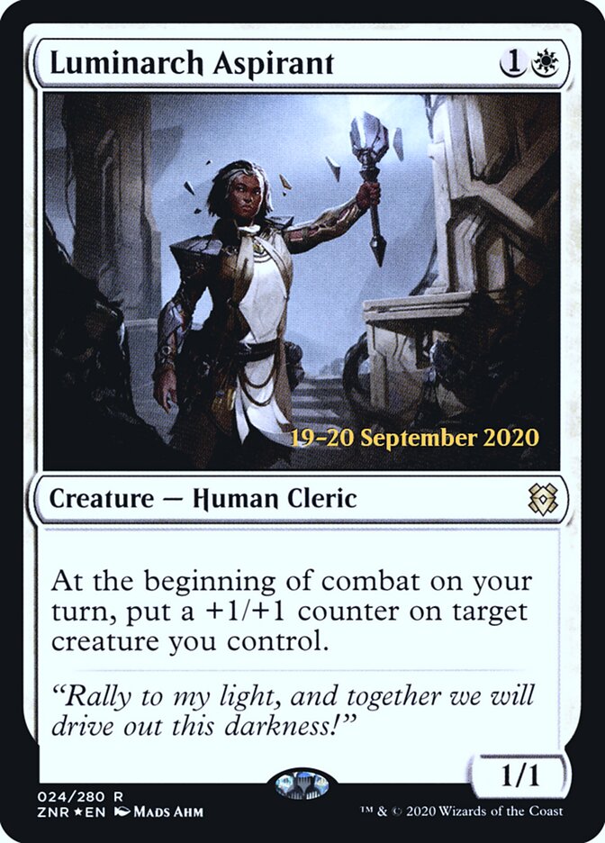 Luminarch Aspirant — Zendikar Rising Promos 24s/153