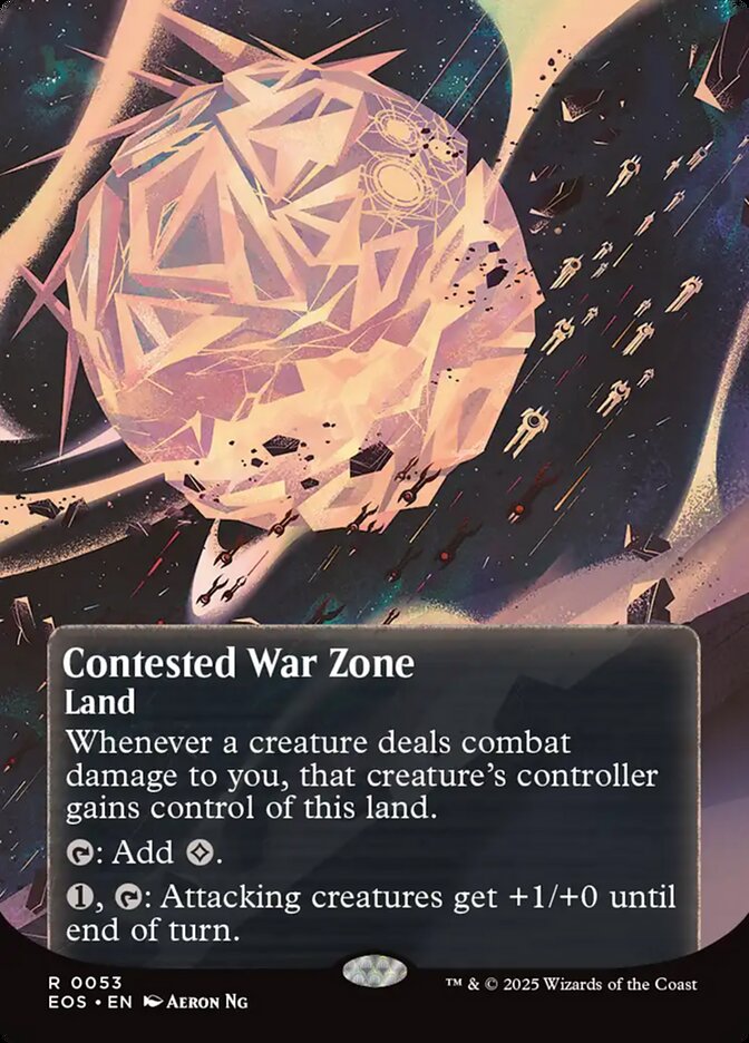 Contested War Zone — Edge of Eternities: Stellar Sights 53/180