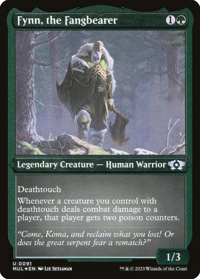 Fynn, the Fangbearer — Multiverse Legends 91/261