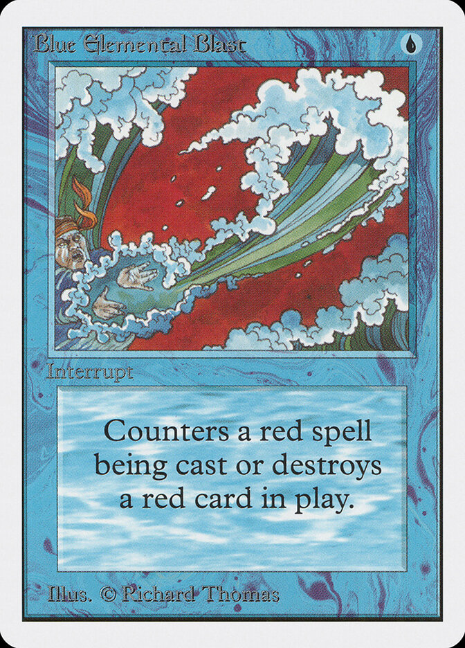 Blue Elemental Blast — Unlimited Edition 50/302