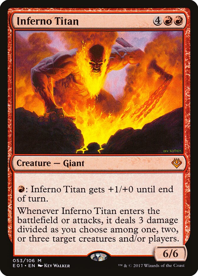 Inferno Titan — Archenemy: Nicol Bolas 53/106