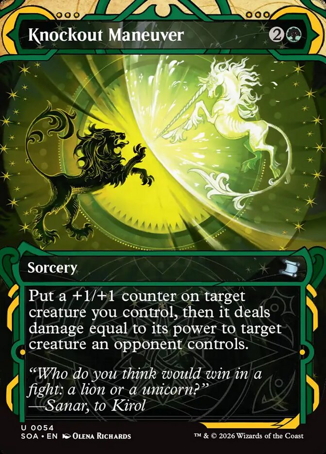 Knockout Maneuver — Secrets of Strixhaven Mystical Archive 54/195