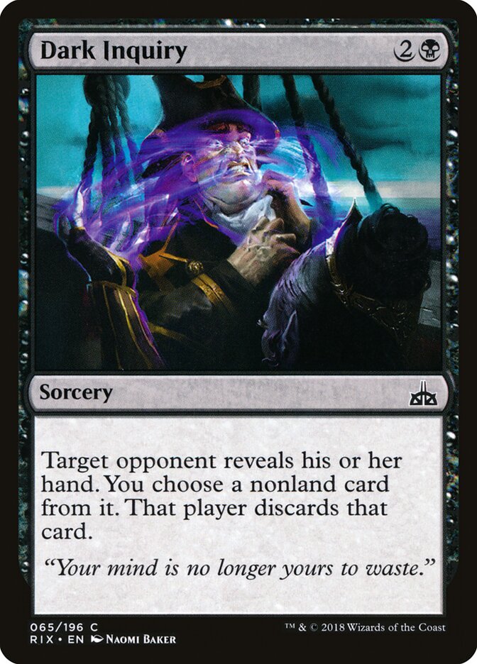 Obscure requête — Rivals of Ixalan 65/205