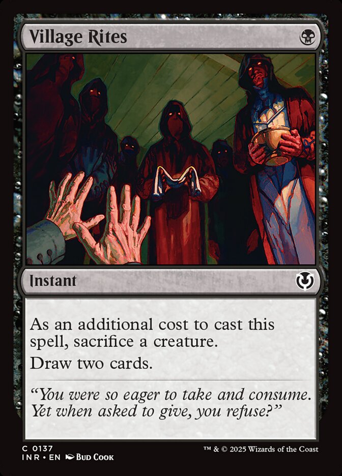 Village Rites — Innistrad Remastered 137/495