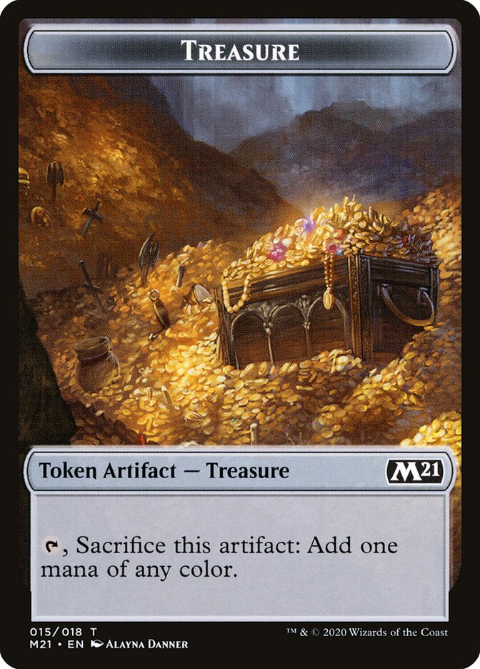 Treasure — Core Set 2021 Tokens 15/20