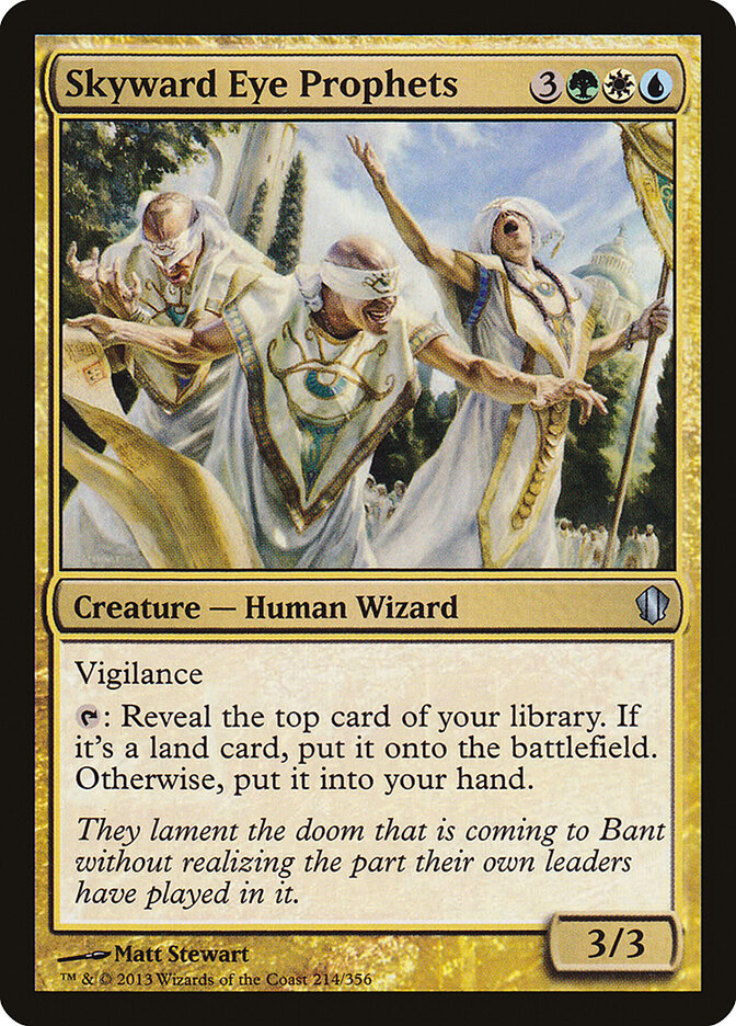 Skyward Eye Prophets — Commander 2013 214/356