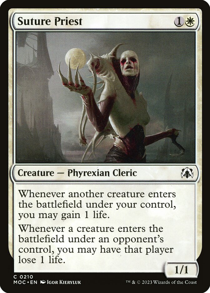 Suture Priest — March of the Machine Commander 210/450