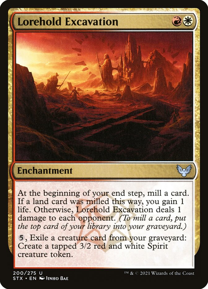 Lorehold Excavation — Strixhaven: School of Mages 200/393