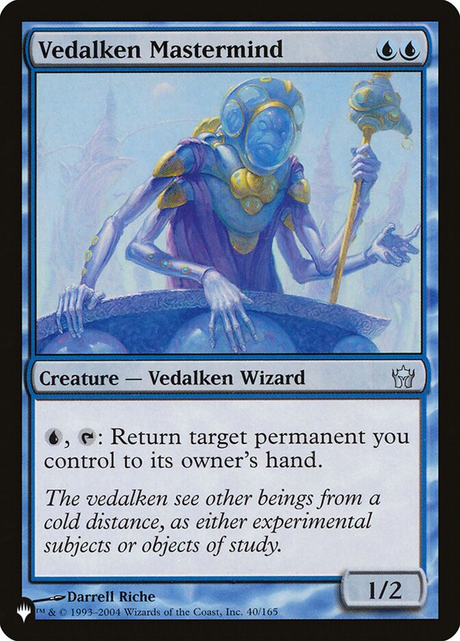 Vedalken Mastermind — The List 5DN-40/5581