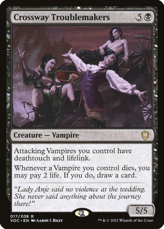 Crossway Troublemakers — Crimson Vow Commander 17/188