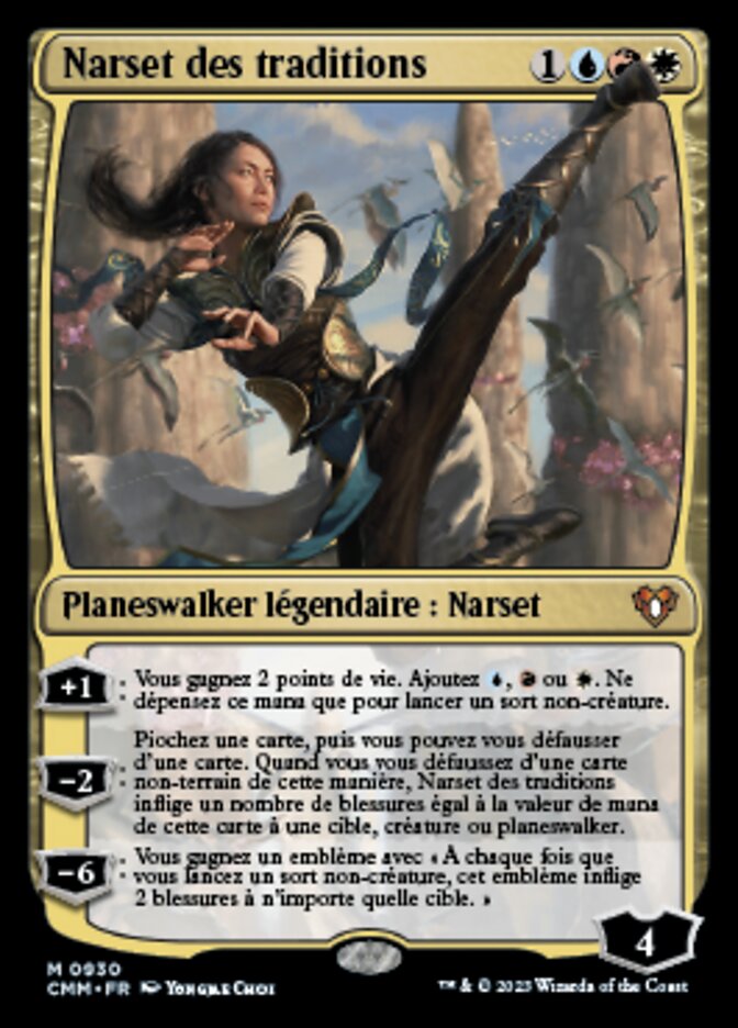 Narset des traditions — Commander Masters 930/1067