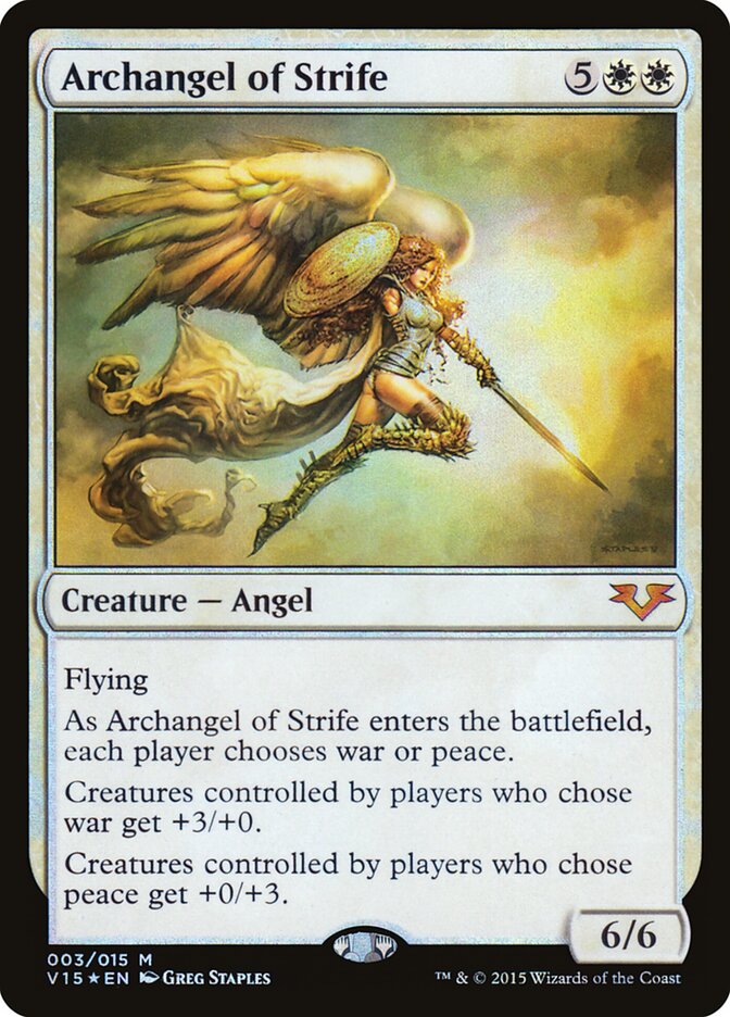 Archangel of Strife — From the Vault: Angels 3/15