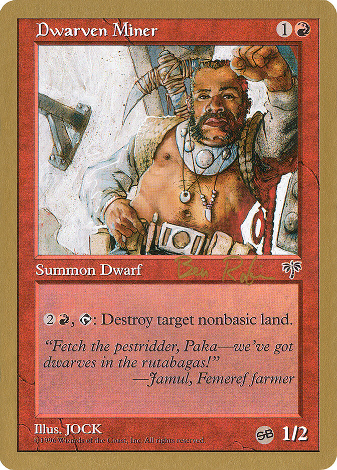 Dwarven Miner — World Championship Decks 1998 br169sb/117