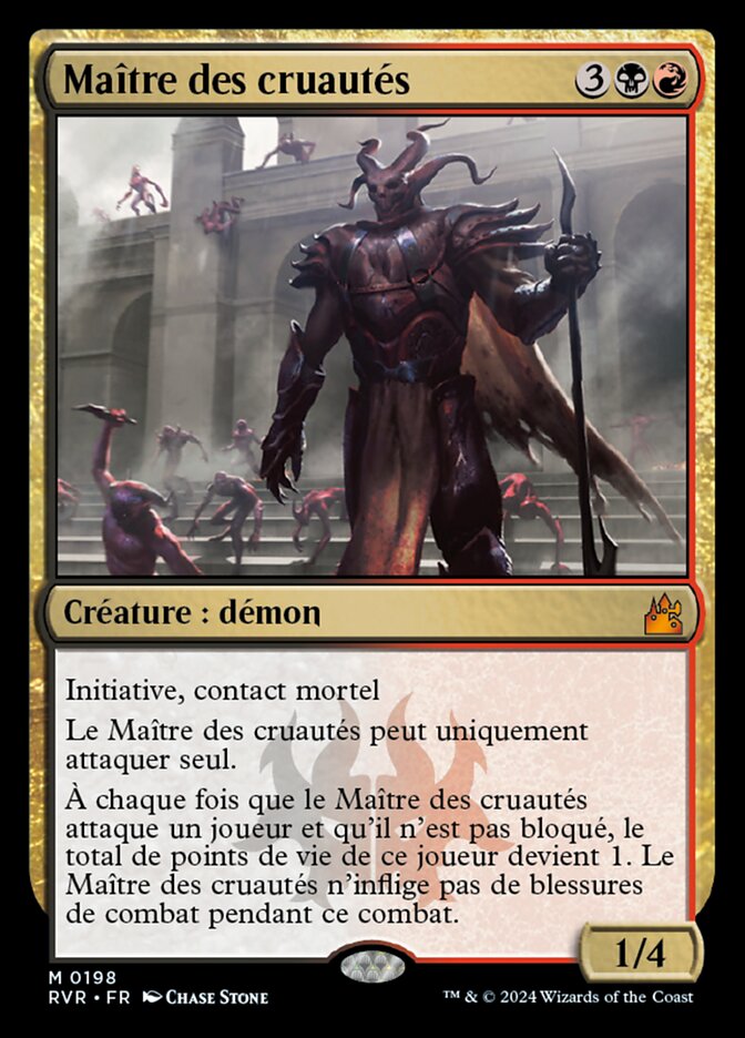Maître des cruautés — Ravnica Remastered 198/531
