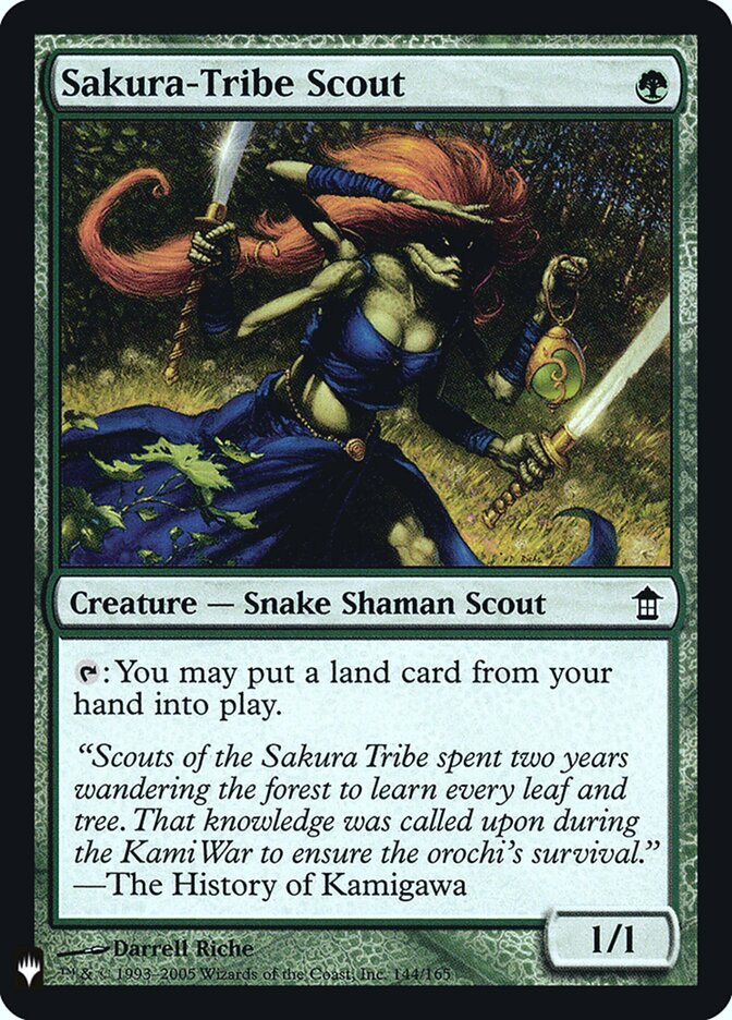 Sakura-Tribe Scout — The List SOK-144/5581