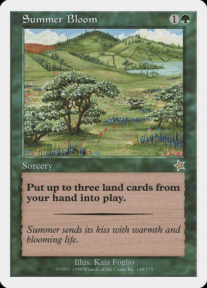 Summer Bloom — Starter 1999 144/173