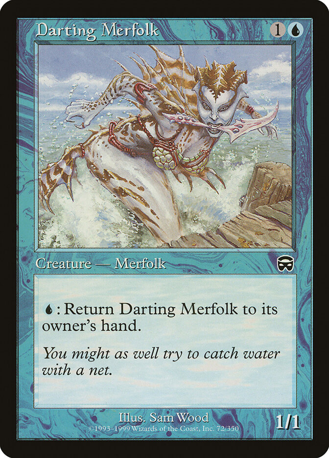Darting Merfolk — Mercadian Masques 72/350