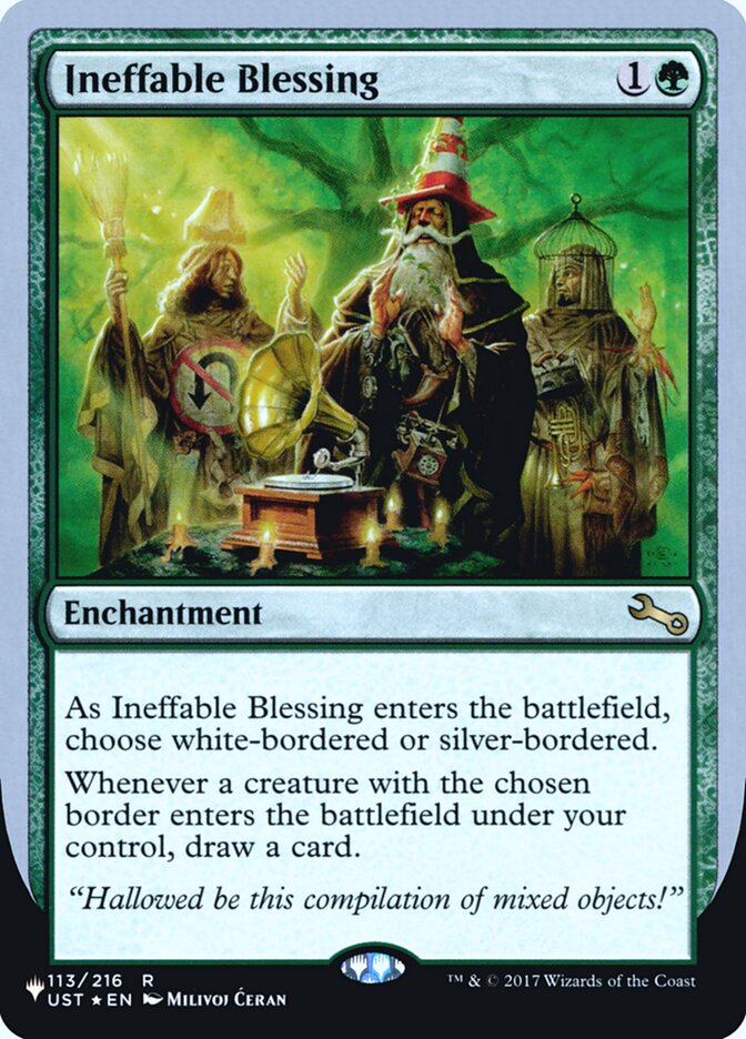 Ineffable Blessing — The List (Unfinity Foil Edition) 37/62
