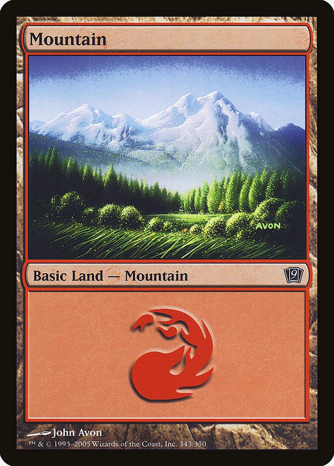 Mountain — Ninth Edition 343★/709