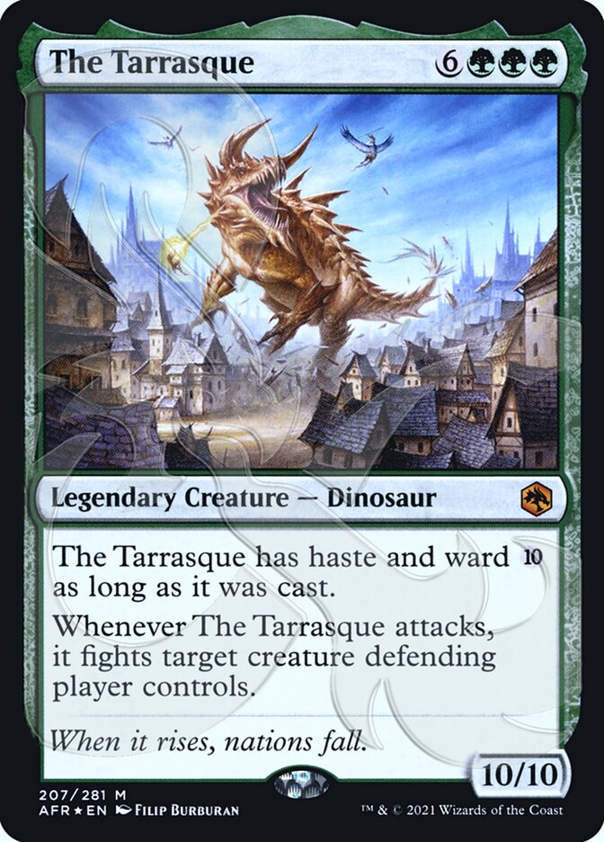 The Tarrasque — Adventures in the Forgotten Realms Promos 207a/241