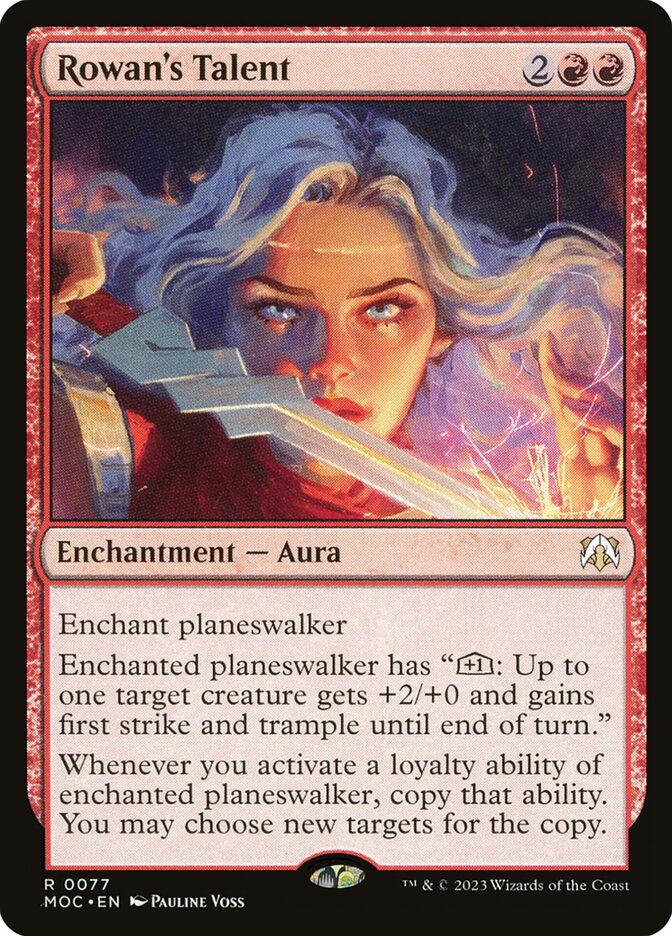Rowan's Talent — March of the Machine Commander 77/450