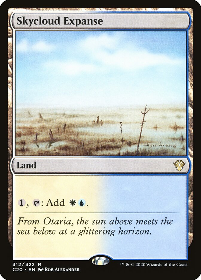 Skycloud Expanse — Commander 2020 312/322