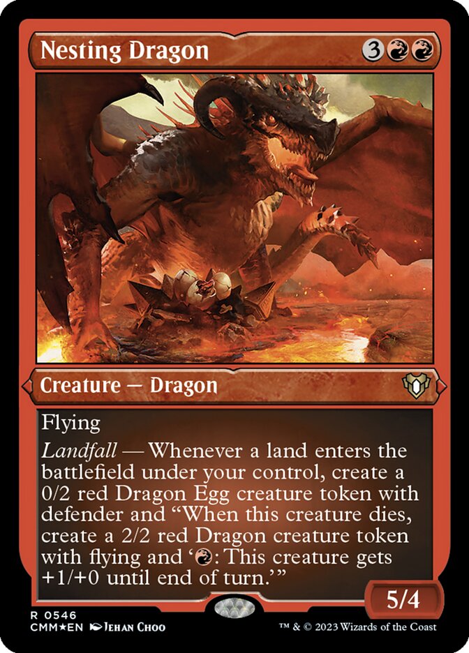 Nesting Dragon — Commander Masters 546/1067