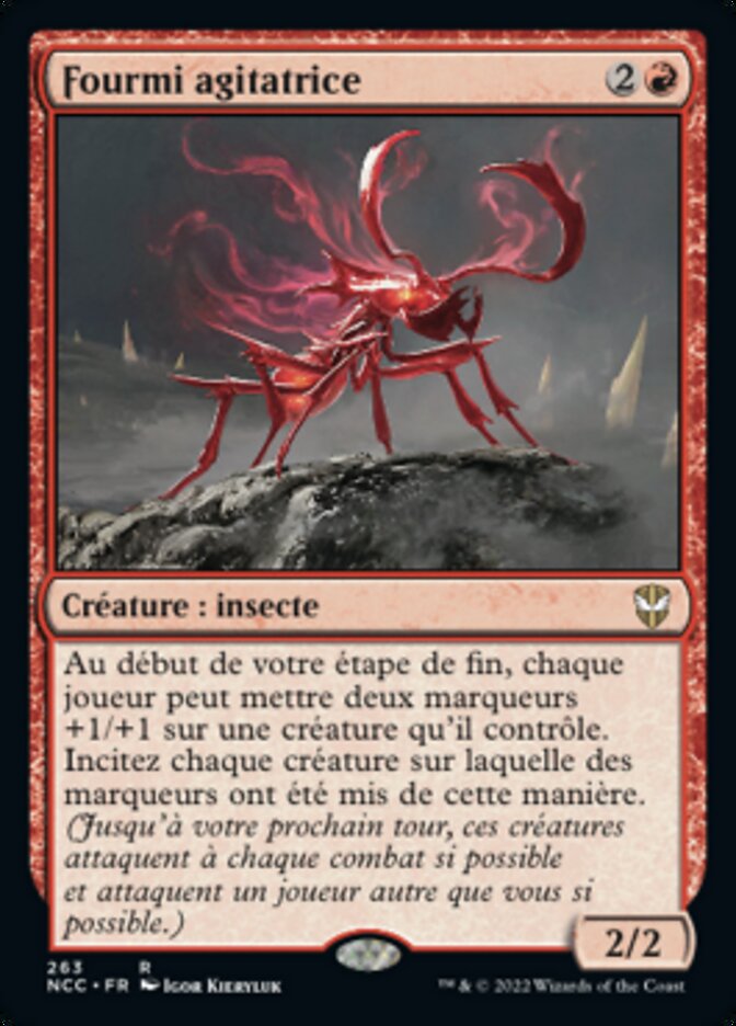 Fourmi agitatrice — New Capenna Commander 263/447