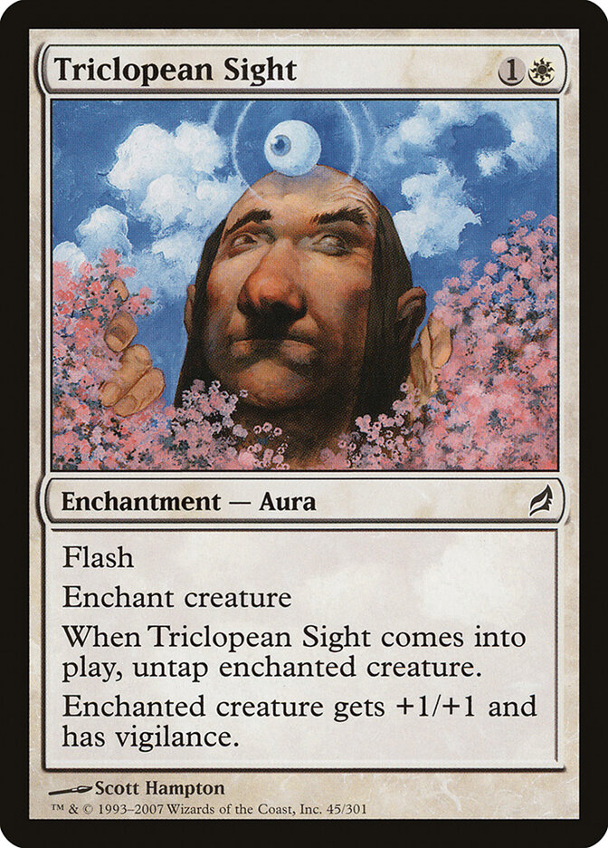 Triclopean Sight — Lorwyn 45/301