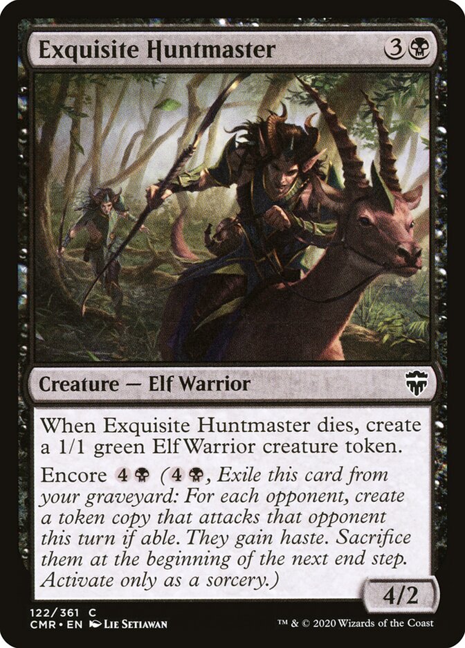 Exquisite Huntmaster — Commander Legends 122/718