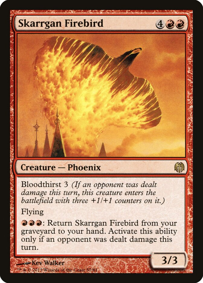 Skarrgan Firebird — Duel Decks: Heroes vs. Monsters 57/81