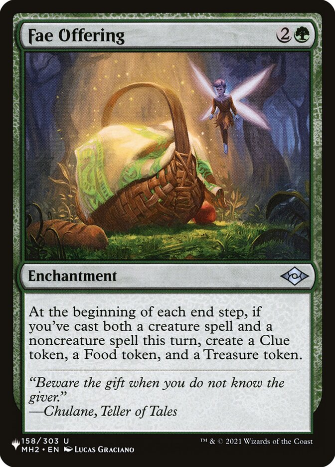Fae Offering — The List MH2-158/5581