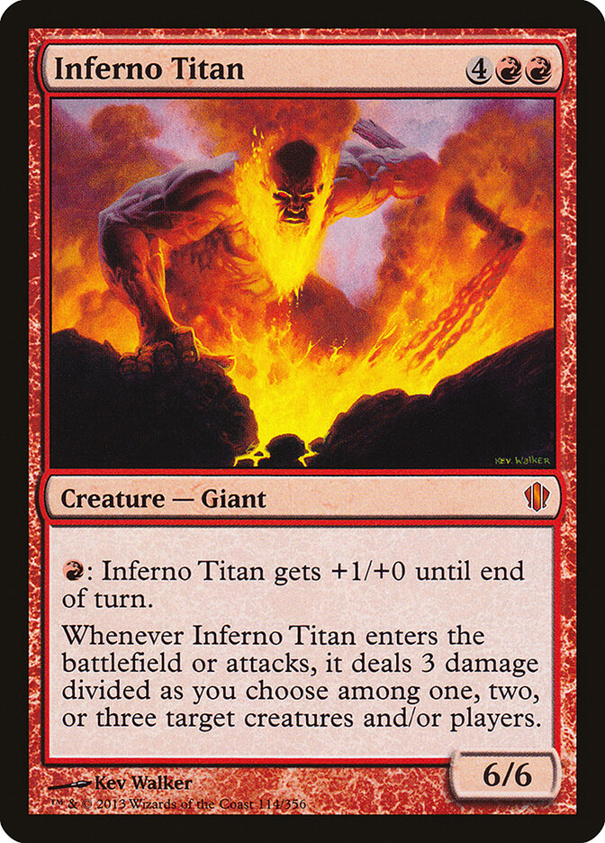 Inferno Titan — Commander 2013 114/356