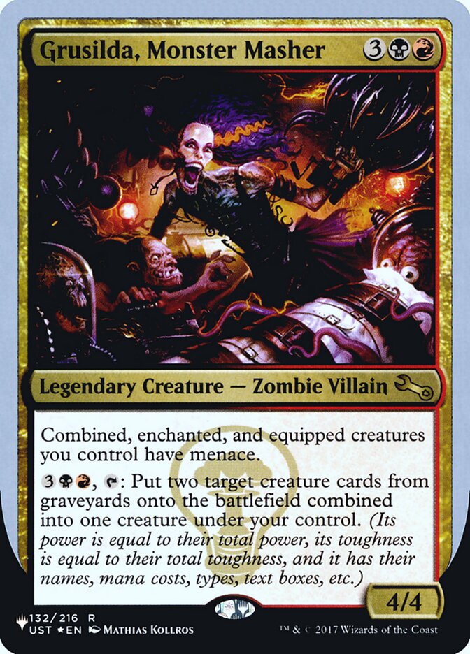 Grusilda, Monster Masher — The List (Unfinity Foil Edition) 48/62