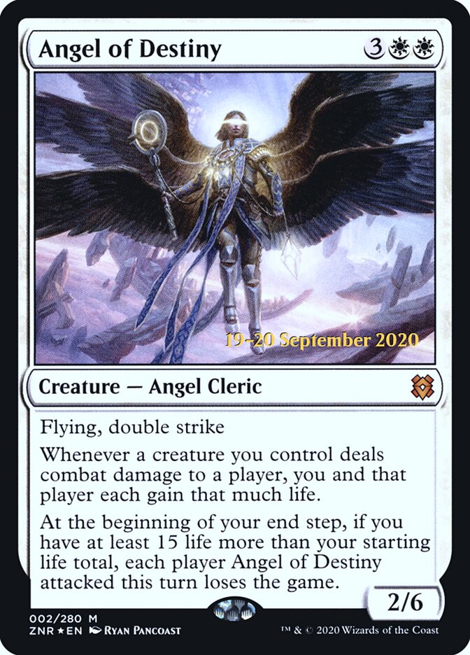 Angel of Destiny — Zendikar Rising Promos 2s/153