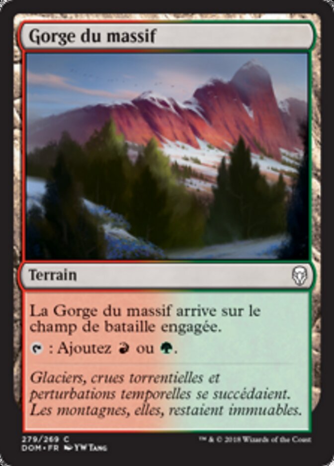 Gorge du massif — Dominaria 279/280