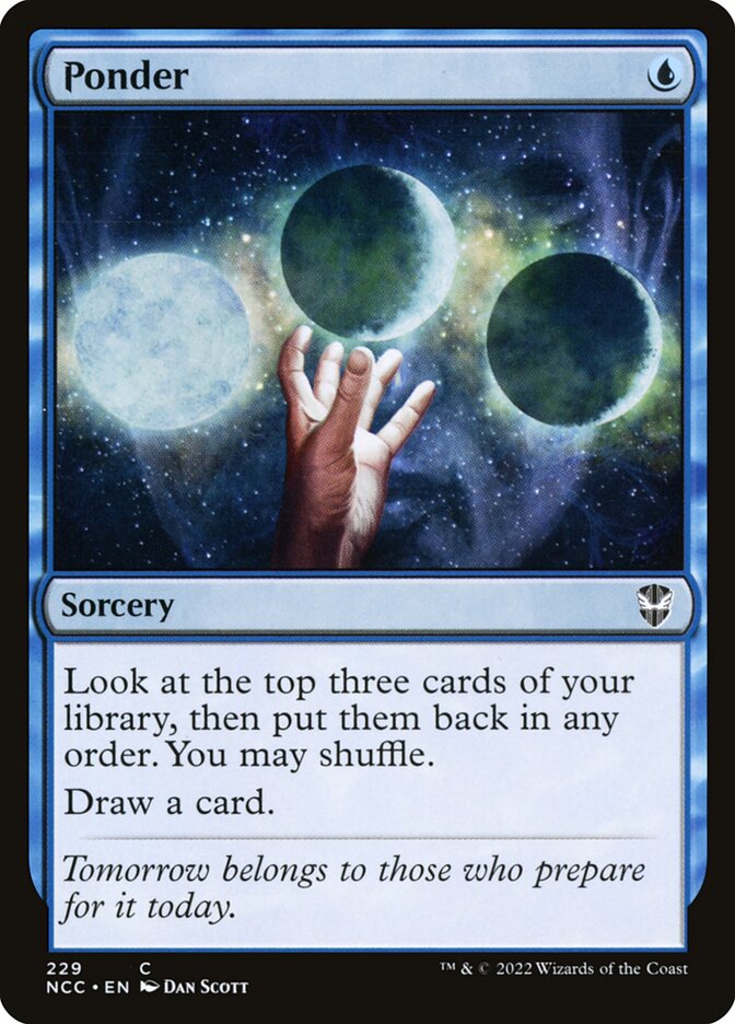 Ponder — New Capenna Commander 229/447