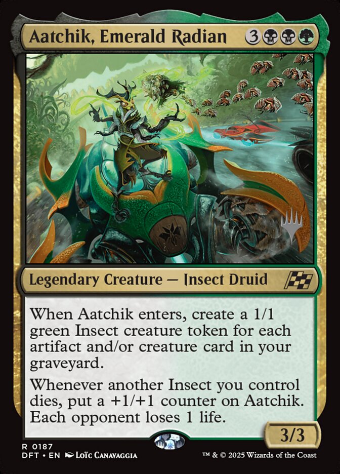 Aatchik, Emerald Radian — Aetherdrift Promos 187p/160