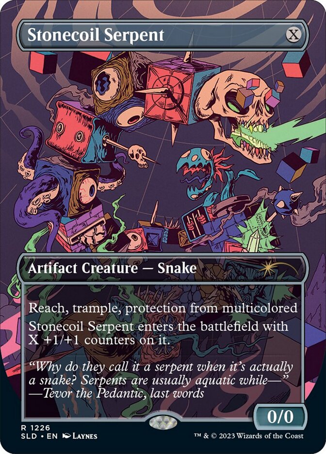 Stonecoil Serpent — Secret Lair Drop 1226/2754