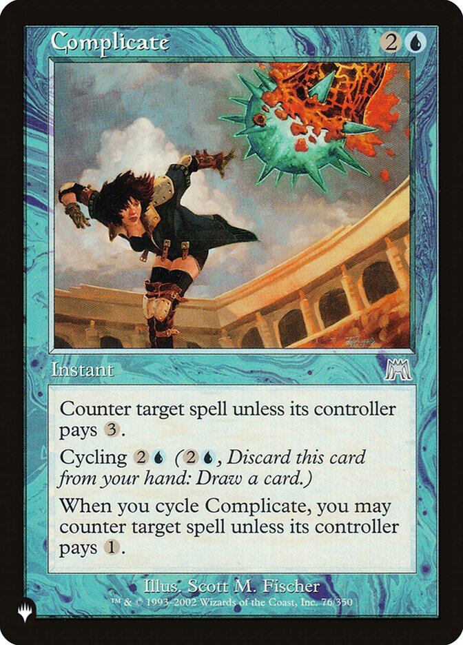 Complicate — The List ONS-76/5581