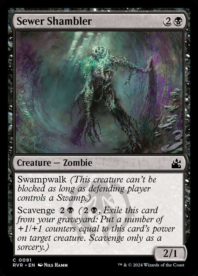 Sewer Shambler — Ravnica Remastered 91/531