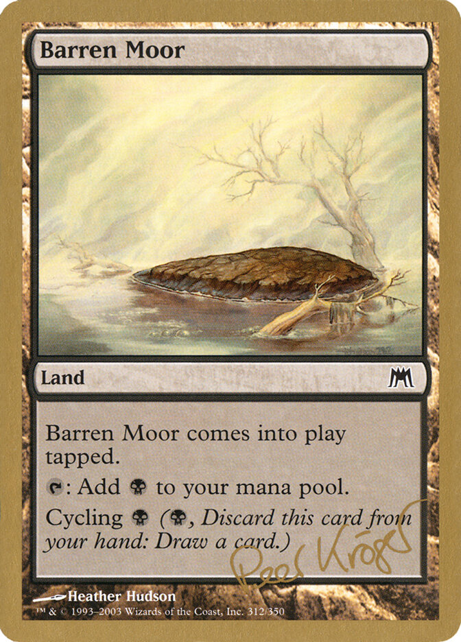 Barren Moor — World Championship Decks 2003 pk312/142