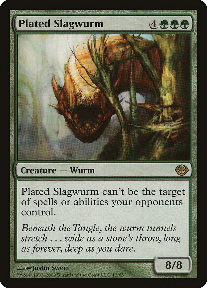 Plated Slagwurm — Duel Decks: Garruk vs. Liliana 12/63