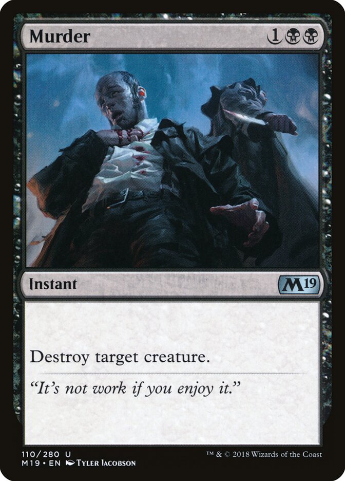 Murder — Core Set 2019 110/314