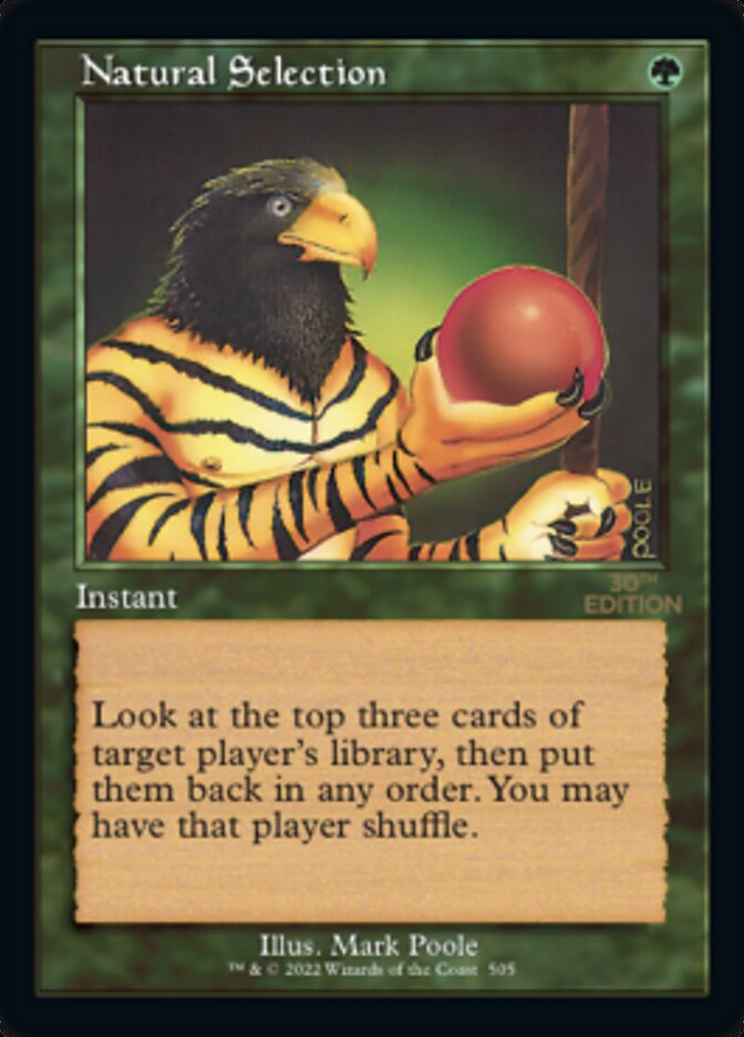 Natural Selection — 30th Anniversary Edition 505/594